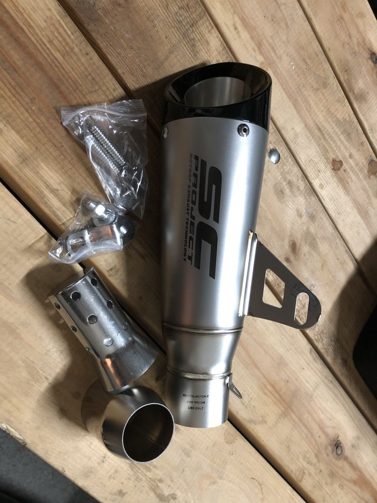 Wydech Tłumik Sc Project Końcówka Wydechu Przelot 51 mm