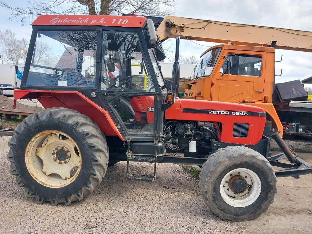 Zetor 4x4 tuz pług do śniegu hydraulika z przodu (5245, 6245, 7245)