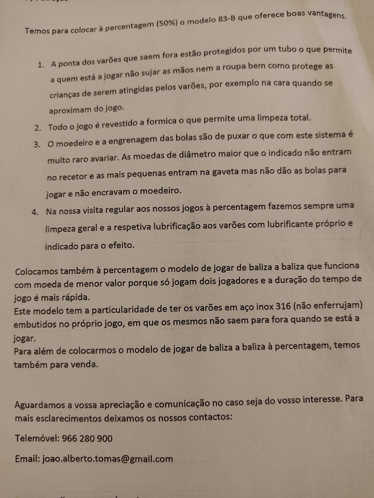 Matraquilhos vários modelos - Snookers ***LER TEXTO***