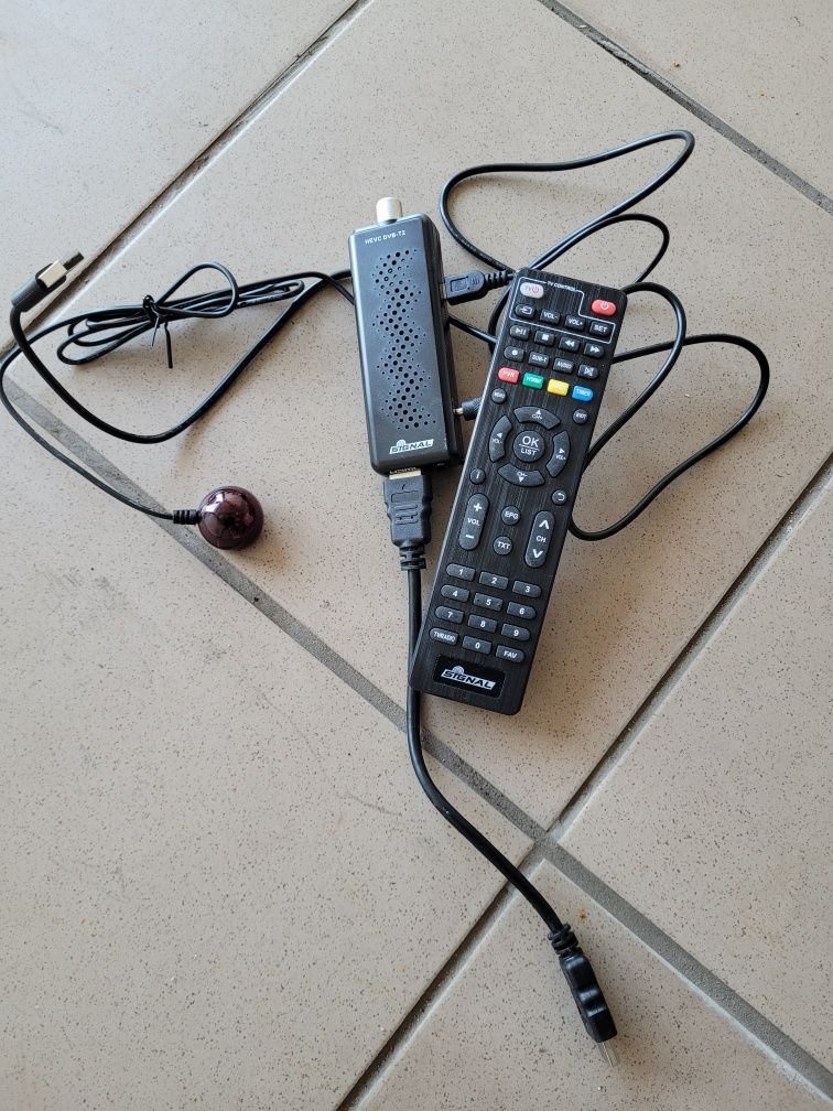 Tuner dekoder DVB-T2 Signal Mini H.265 HEVC FullHD