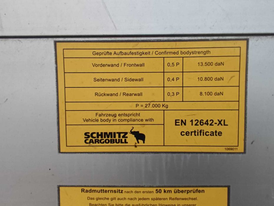 Naczepa SCHMITZ 13,6 MEGA 47 tyś