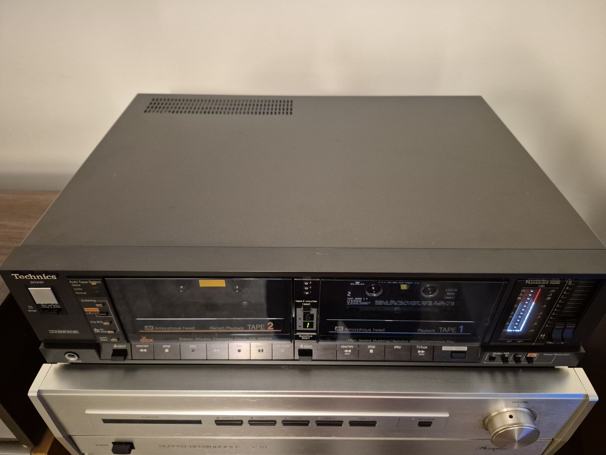 Magnetofon deck Technics RS =B66W