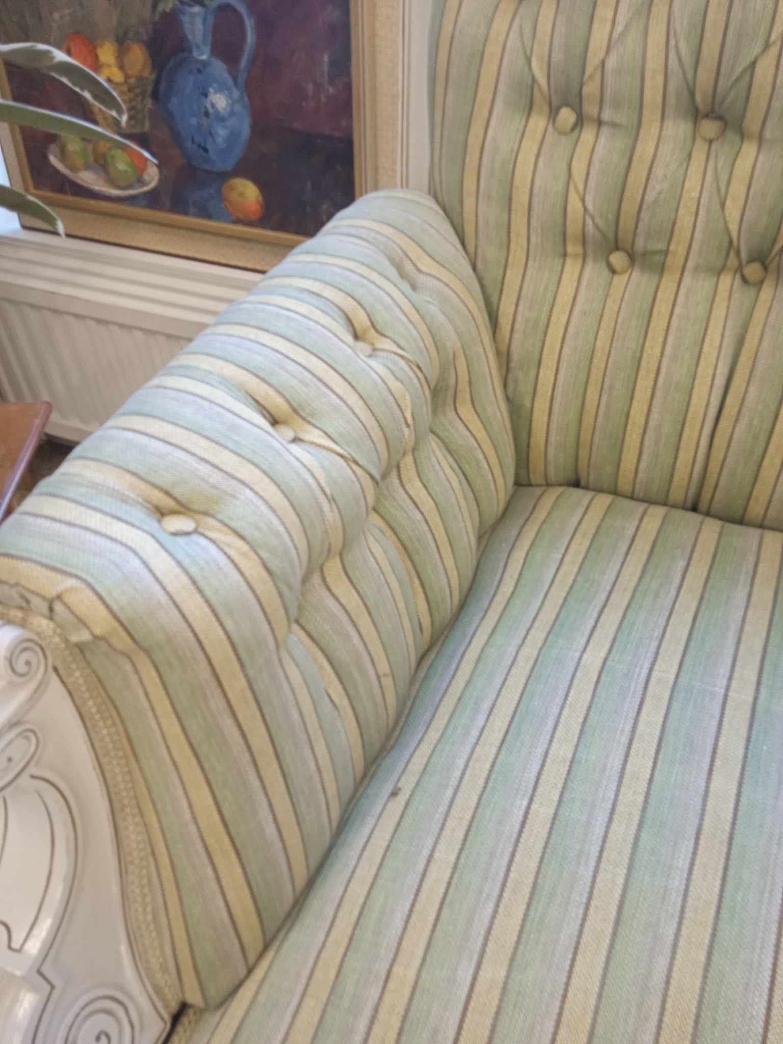 Sofa w stylu prowansalskim retro vintage shabby chic ludwika zabytkowa