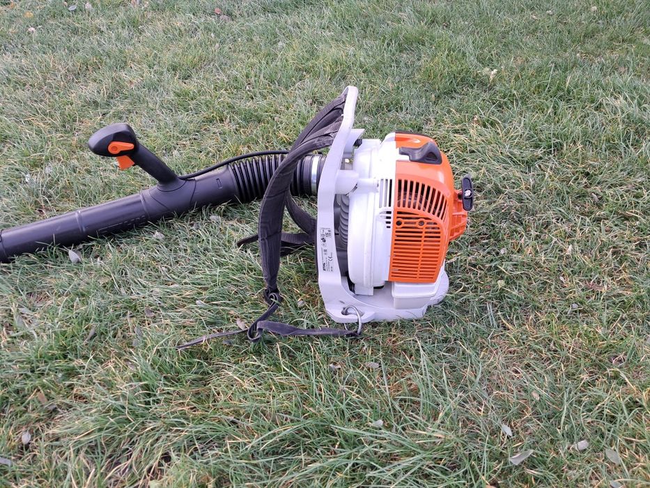 Dmuchawa plecakowa do liści śniegu stihl br200 idealny stan  bg sh 86