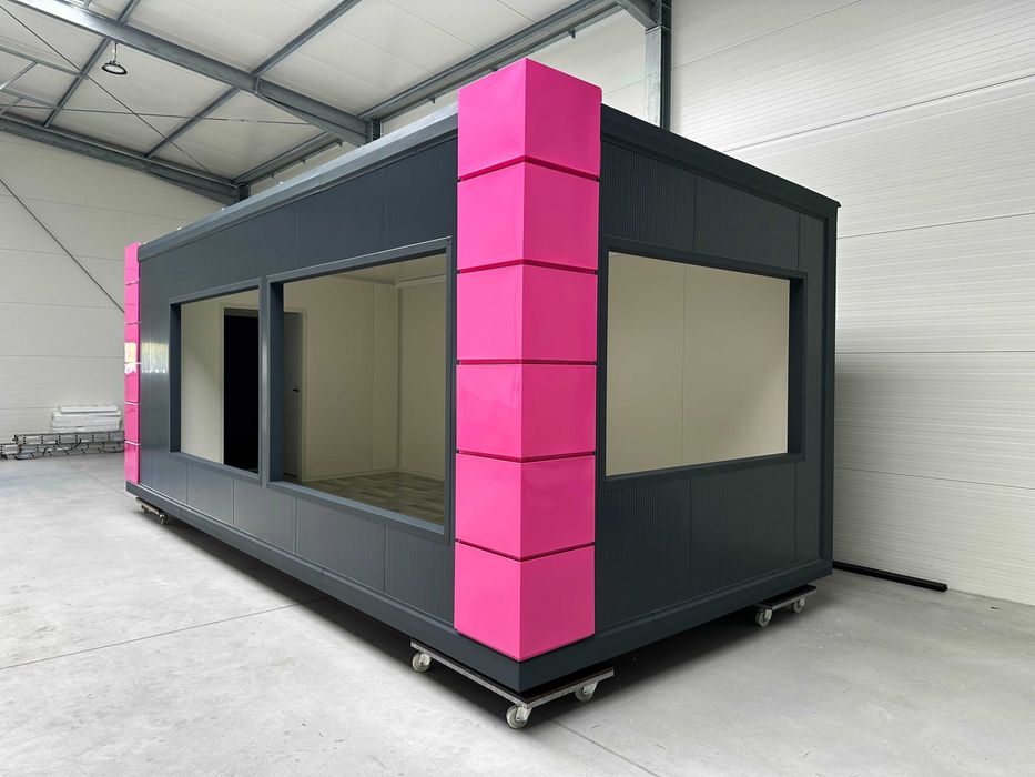 Pawilon Gastronomiczny Mieszkalny Usługowy Handlowy z płyty warstwowej