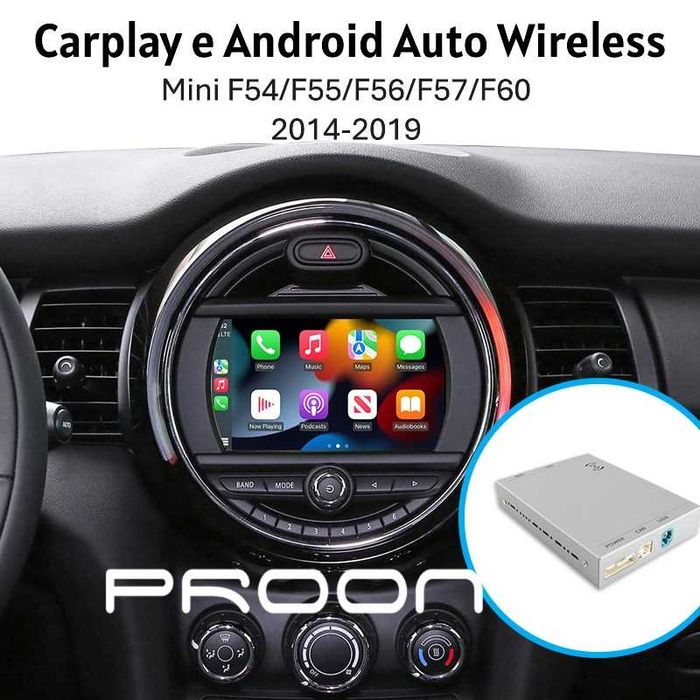 Mini cooper carplay android auto radio original para Mini F54 F55 F56