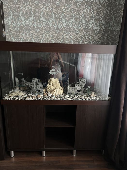 Аквармум 350-400л с тумбой