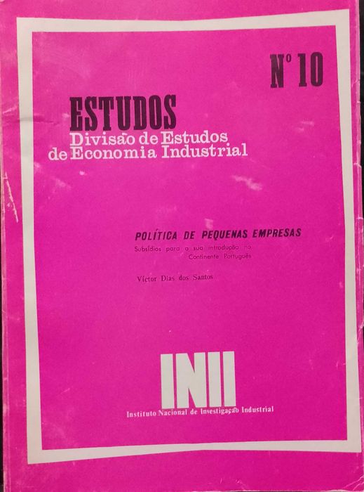 Estudos: Divisão de Estudos de Economia Industrial - Nº 10