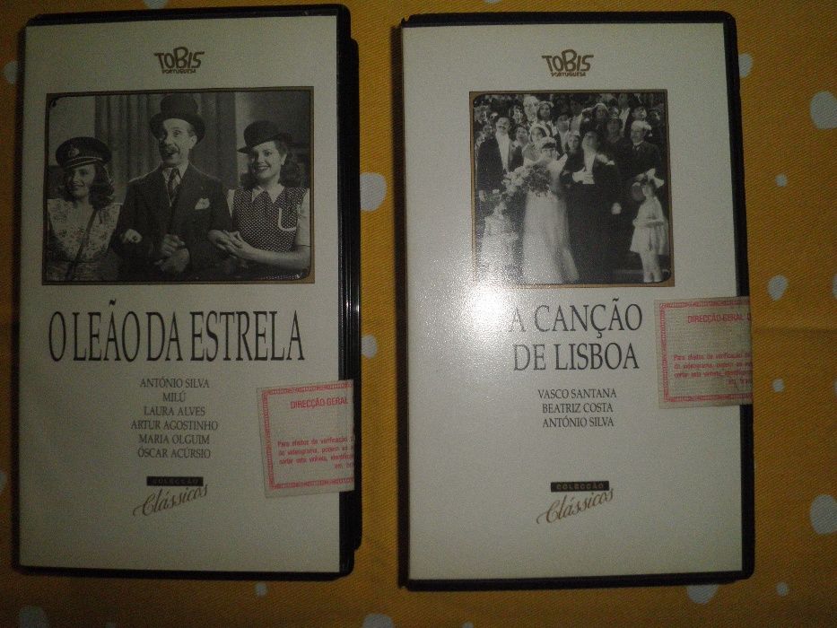 Filmes VHS de cinema português (2 unid.)