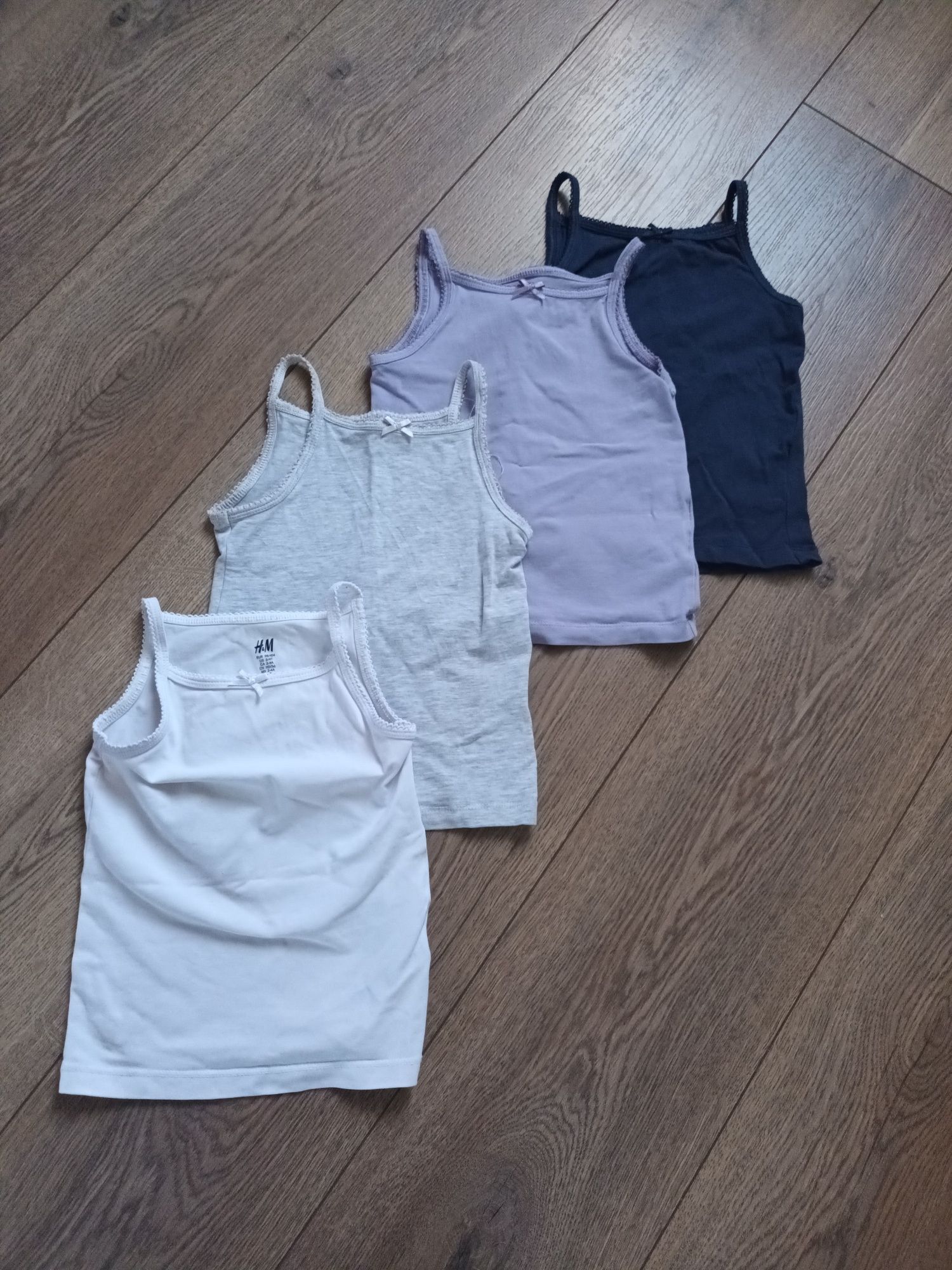 Podkoszulki H&M 98/104 zestaw