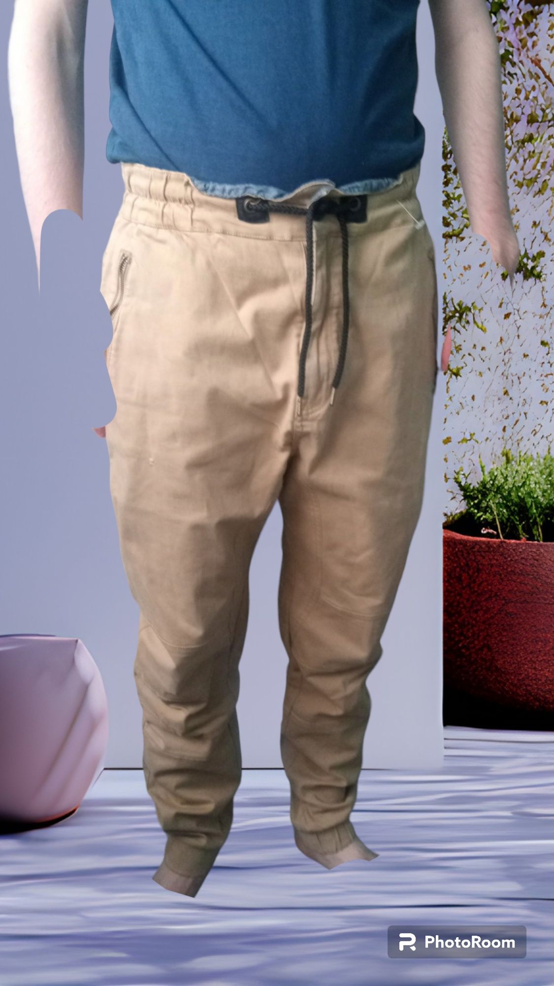 Męskie spodnie w rozmiarze ombre