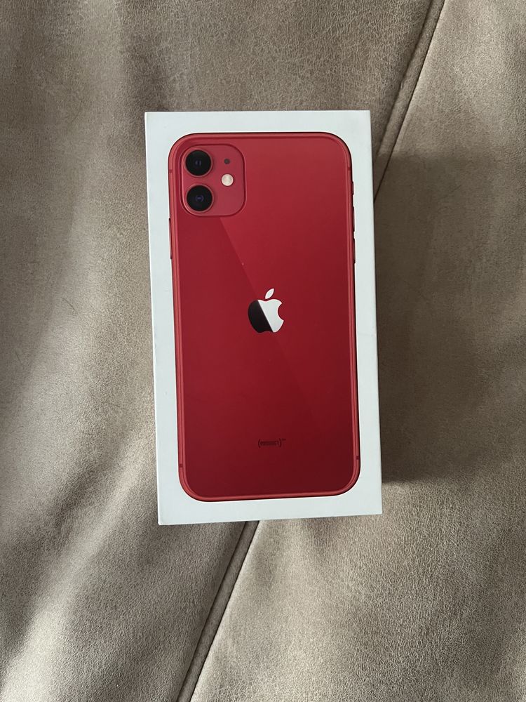 iPhone 11 red 128 гб