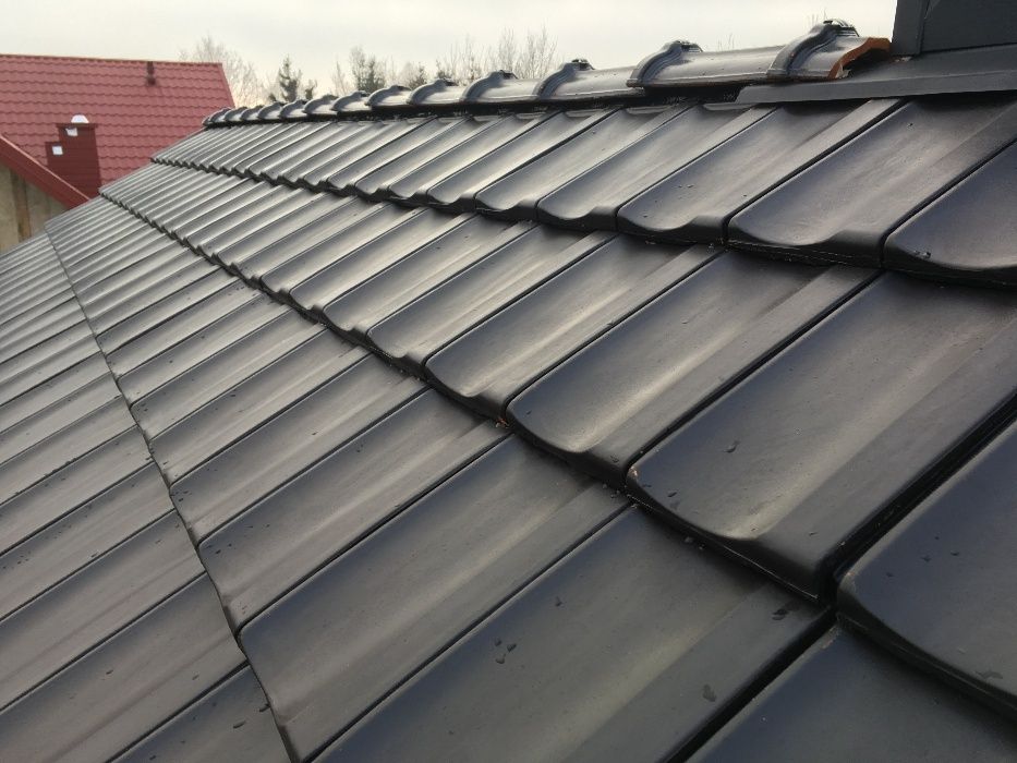 Dachówka ceramiczna Reńska-Czarna 49,70 zł/m2