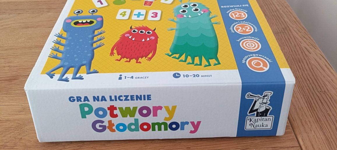 Gra dla dzieci Potwory Glodomory