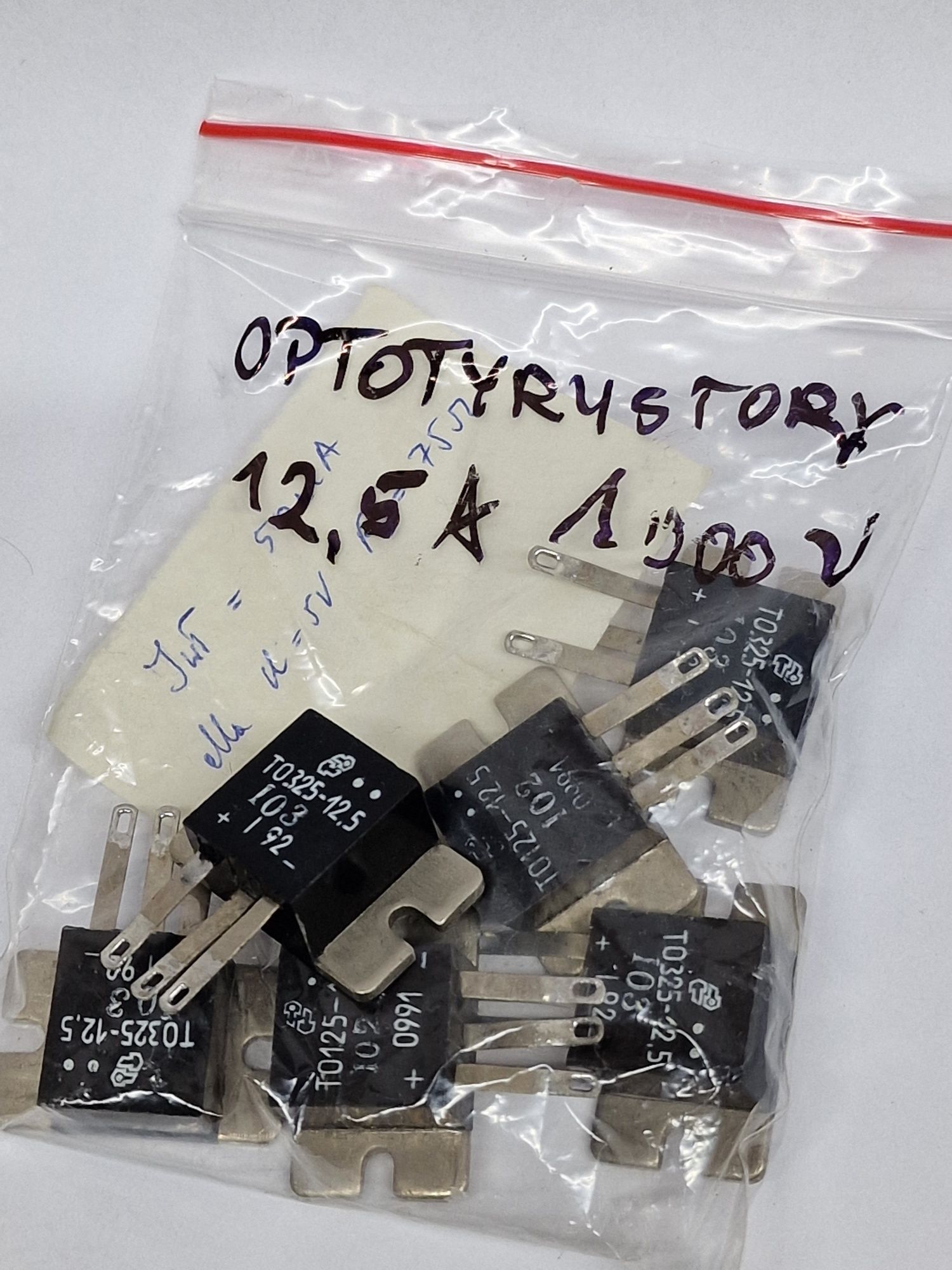 Optotyrystor TO325-12,5 12,5A 1000V