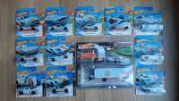 Hot Wheels zestaw main GULF + Premium TT Porsche