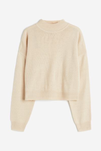 Светер H&M, базовий, беж, розмір S, M