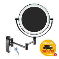 Espelho Maquilhagem LED HIMRY 7X Ampliação 8.5"