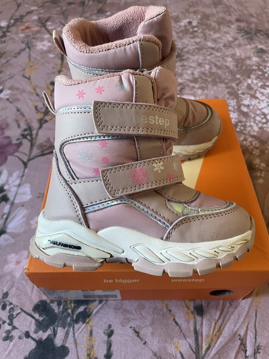 Детские зимние ботинки WEESTEP р 23 (стелька 15см)