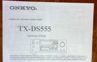 ONKYO TX-DS555 z pilotem RC-374M instrukcja obsługi PL