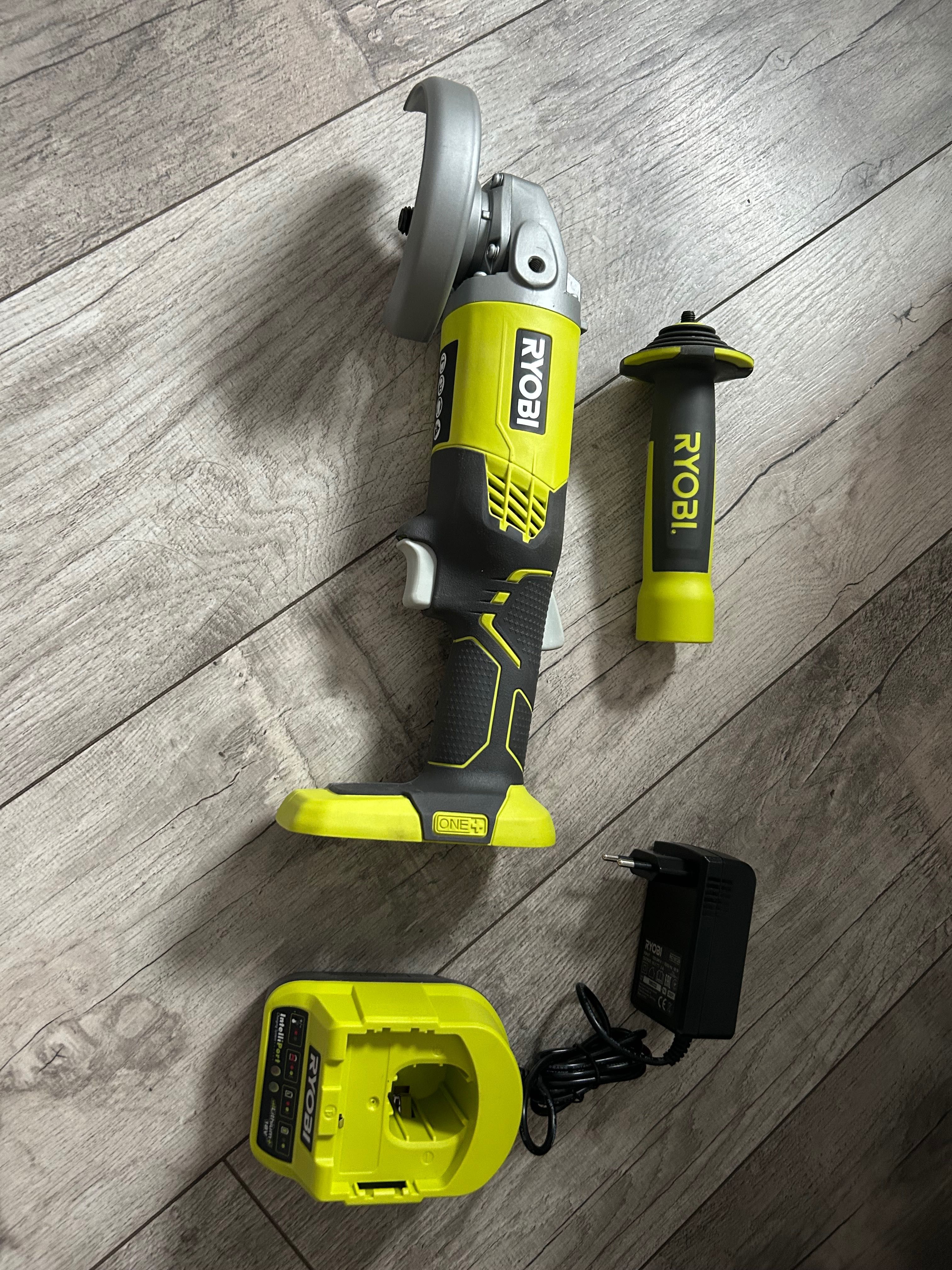 Witam sprzedam szlifierkę RYOBI wraz z ładowarką