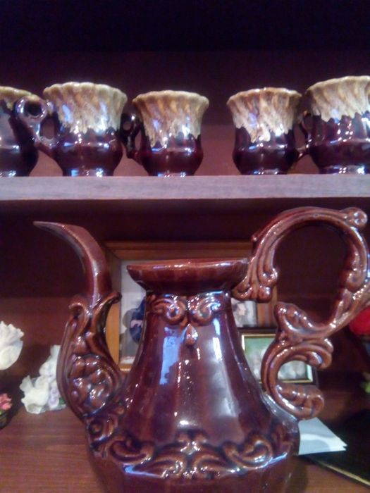 Салатник, тарелка, кувшин