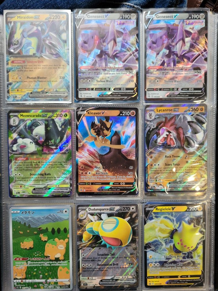 Karty Pokemon mix 100 wzorów plus specjalne. Oryginalne