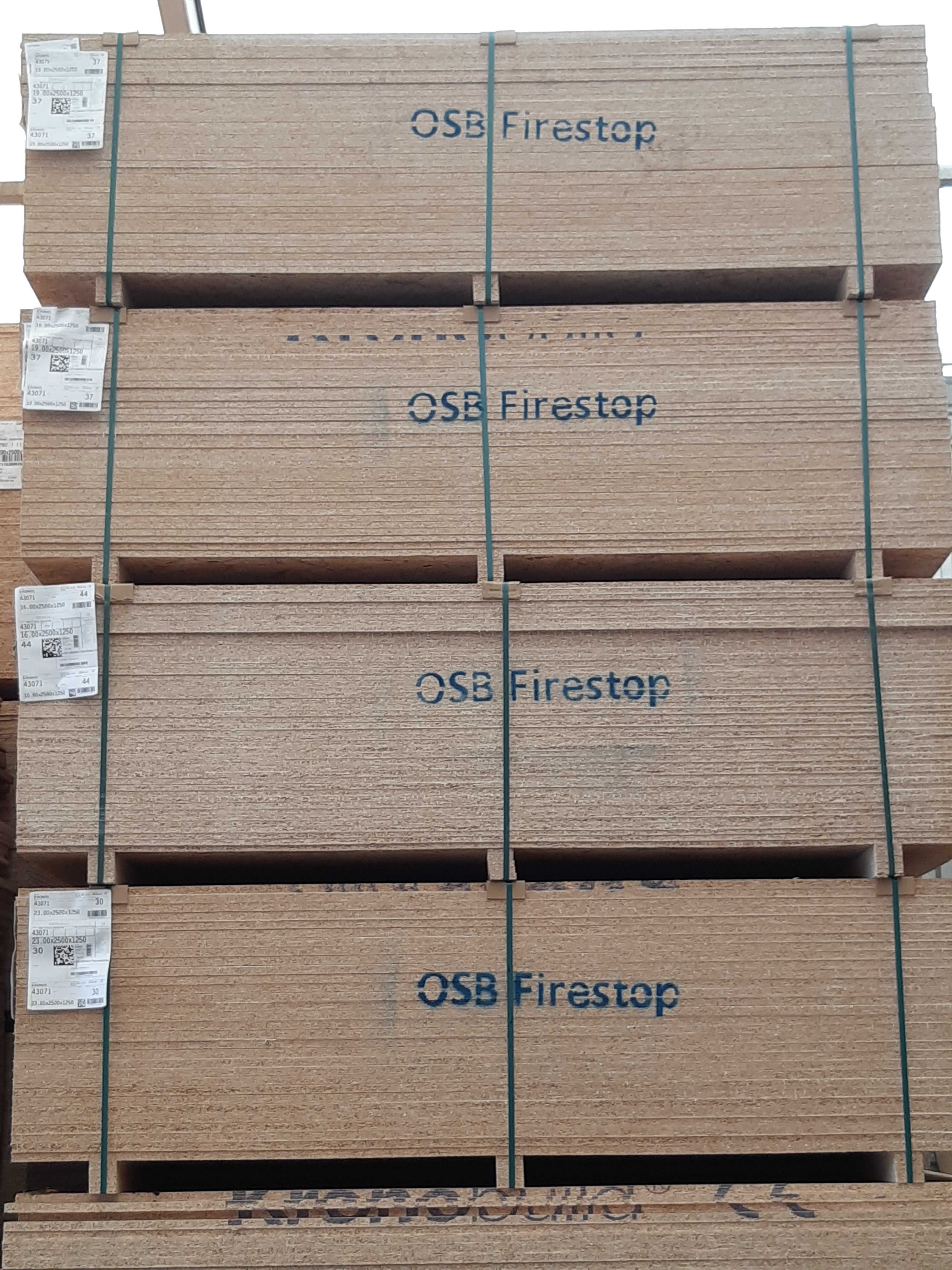 OSB gr. 23 mm ognioodporne, Firestop