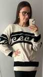 Sweter Samuel Isabel Marant 38 aztec alpaka wełna