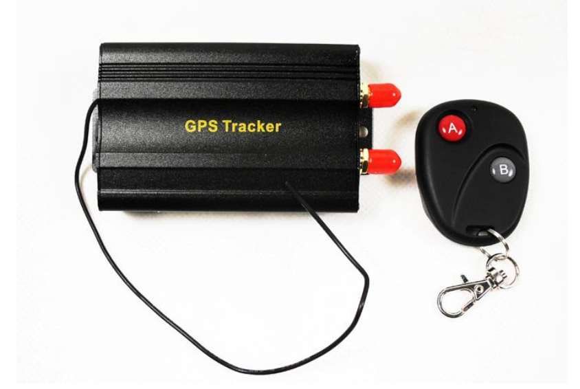 Localizador GPS e Alarme GSM com corte Rastreador tk103 b comando