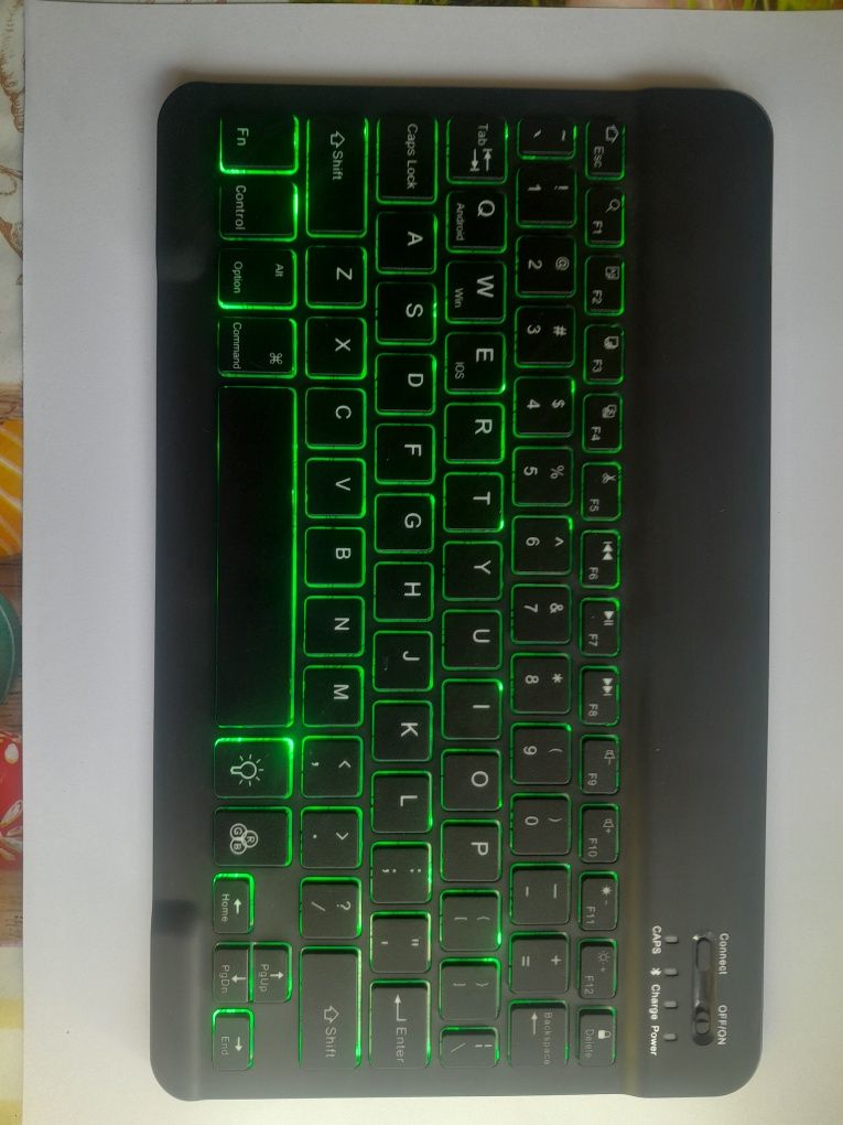 Nowa Klawiatura bluetooth Led