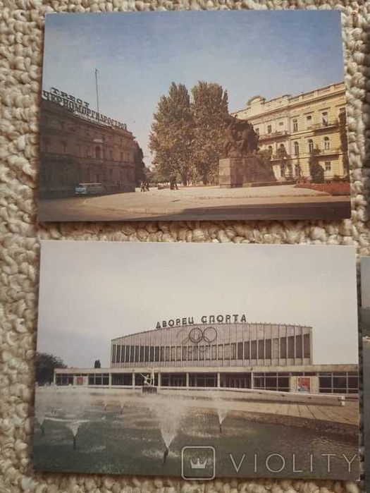 Ретро открытки Одесса 1987г
