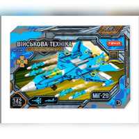 Конструктор винищувач МІГ 29 військовий літак Теко Teko лего Lego