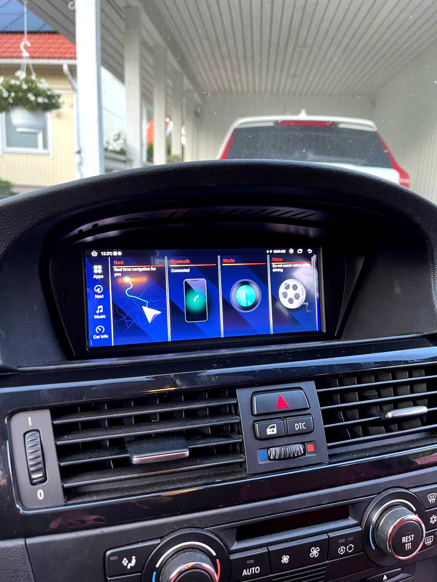 Radio Android BMW E60 E90 CCC Carplay Android Auto 8+128 GB Qualcomm