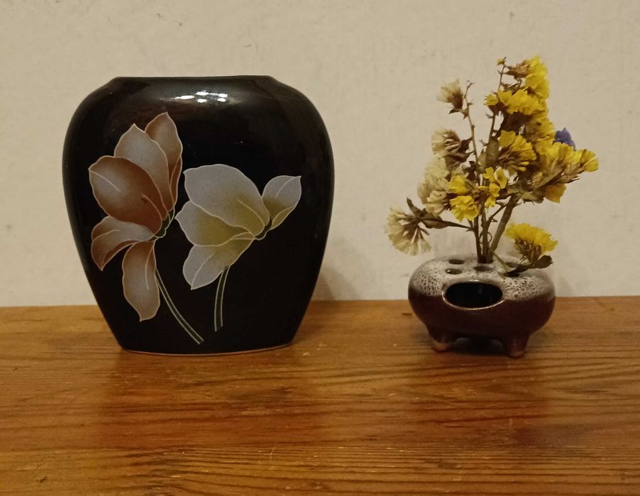 Ваза подсвечник яблоко стекло  пирамида