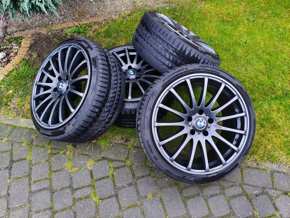 Koła/Felgi R19/ET35/120/74,1mm/9.5J BBS E39 Opony imperial 245/35/r19