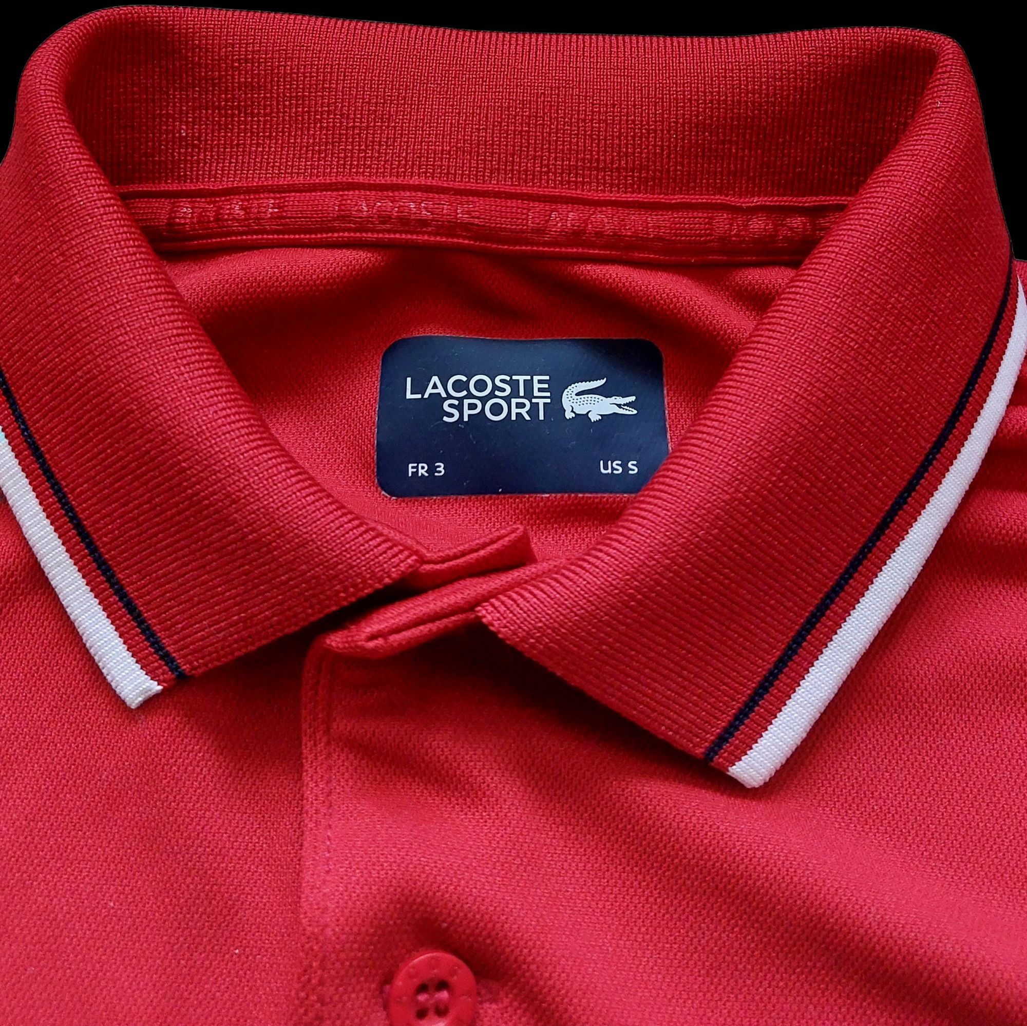 Lacoste UltraDry nowa koszulka polo męska r. S