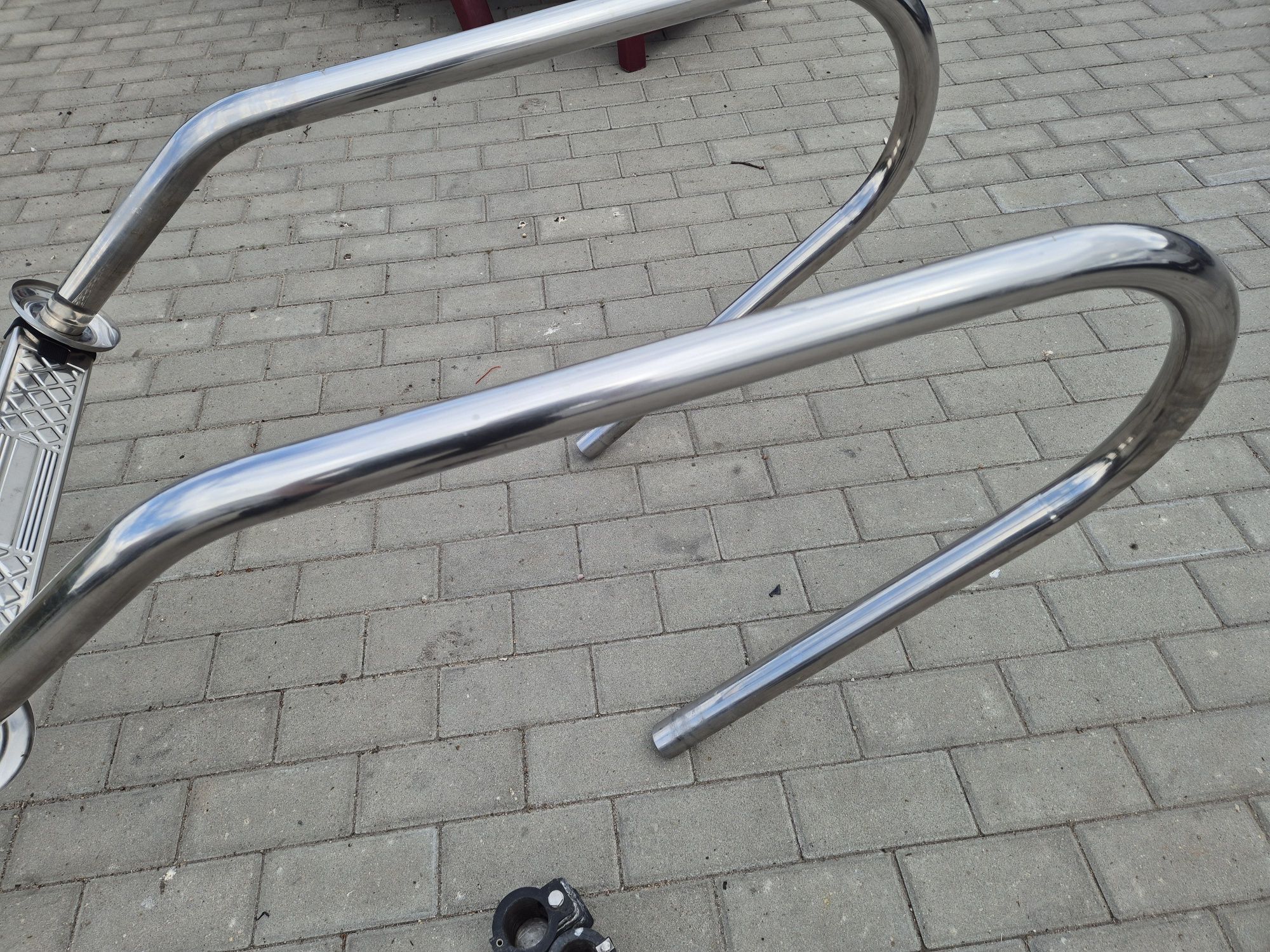 Drabina do basenu Inox 160cm WYSYŁKA