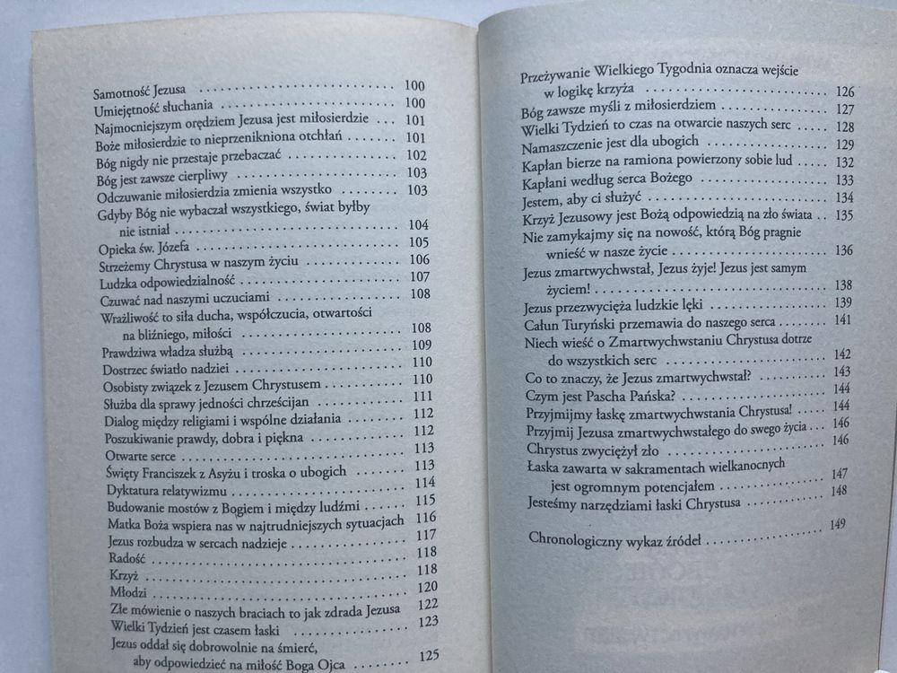 Kwiatki Papieża Franciszka
