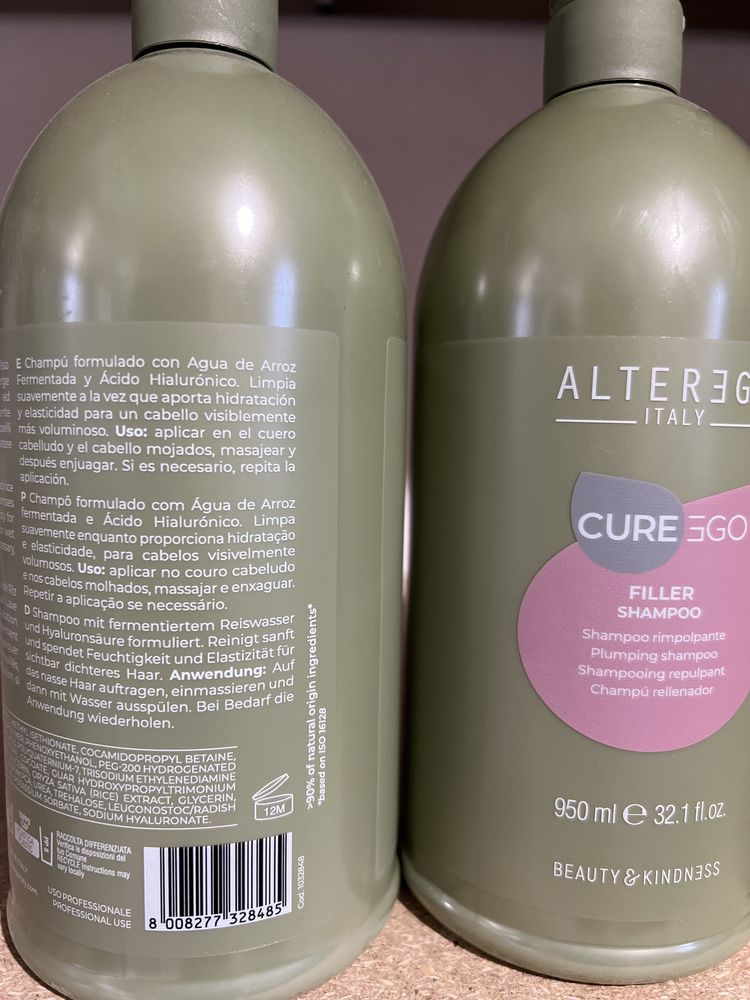 Alter Ego CureEgo Filler Shampoo Шампунь-філер для волосся