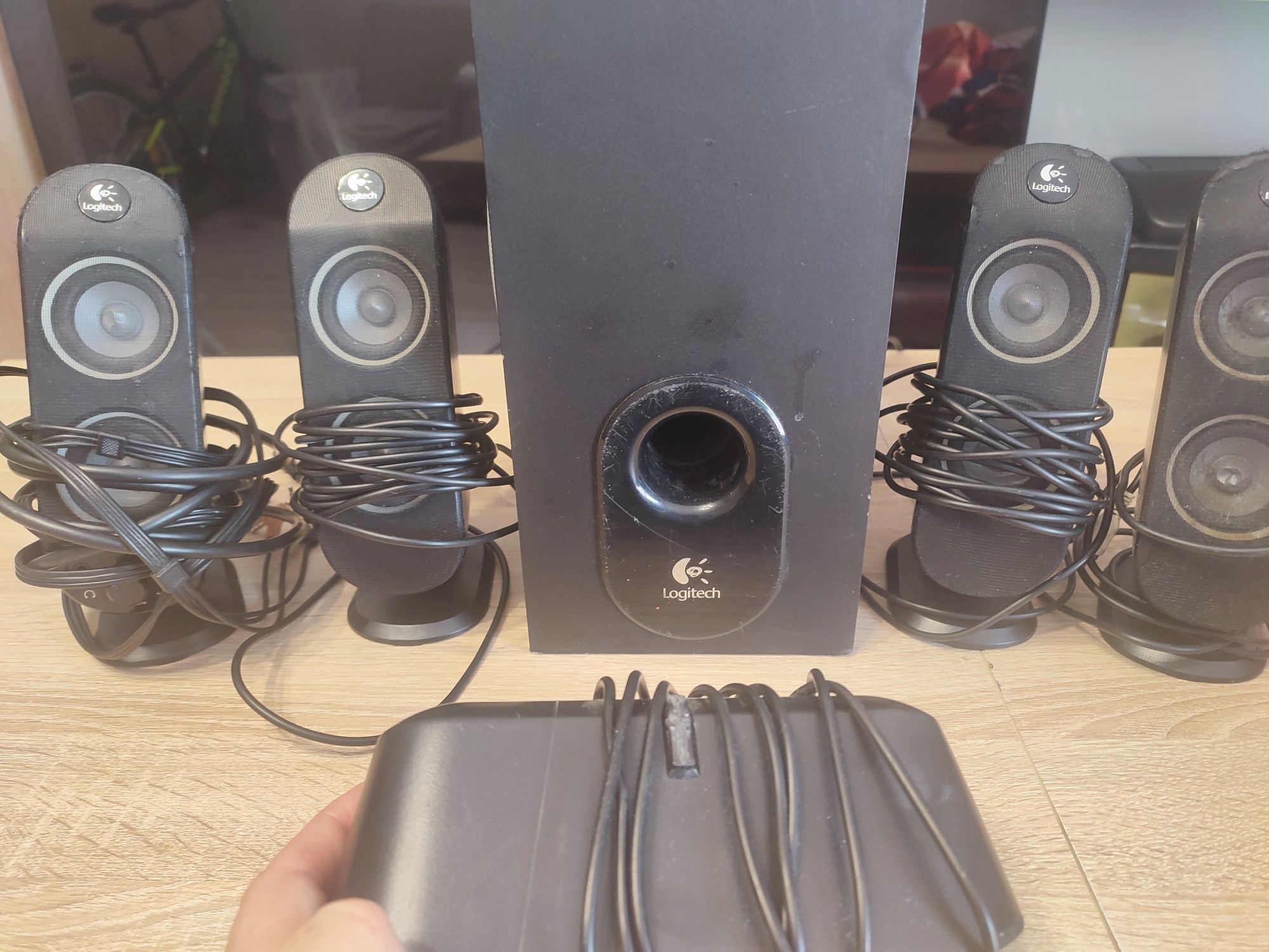 Głośniki logitech 5.1  x-530