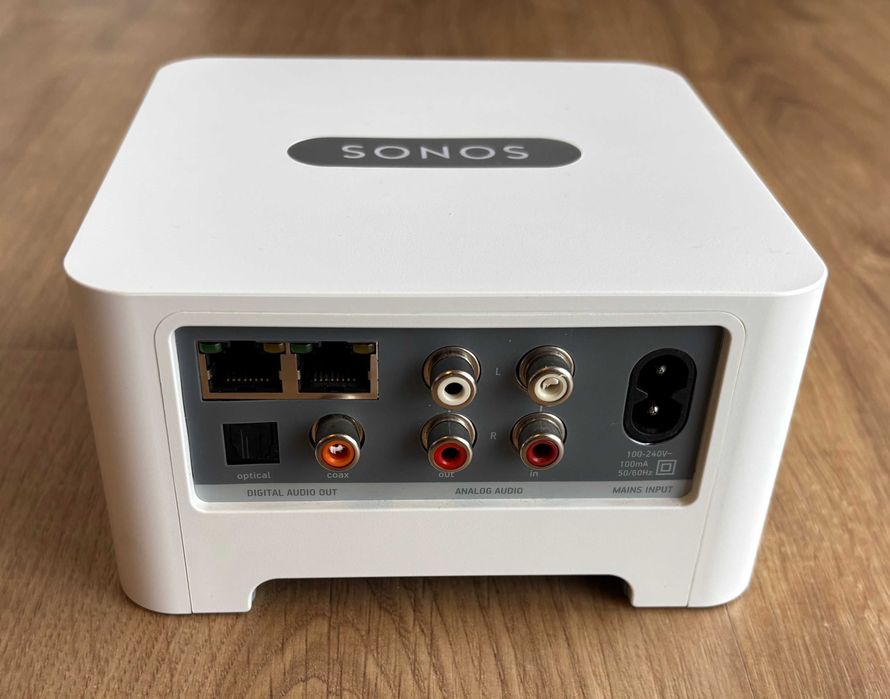 Sonos Connect (1ª Geração), liga qualque fonte ao sistema Sonos