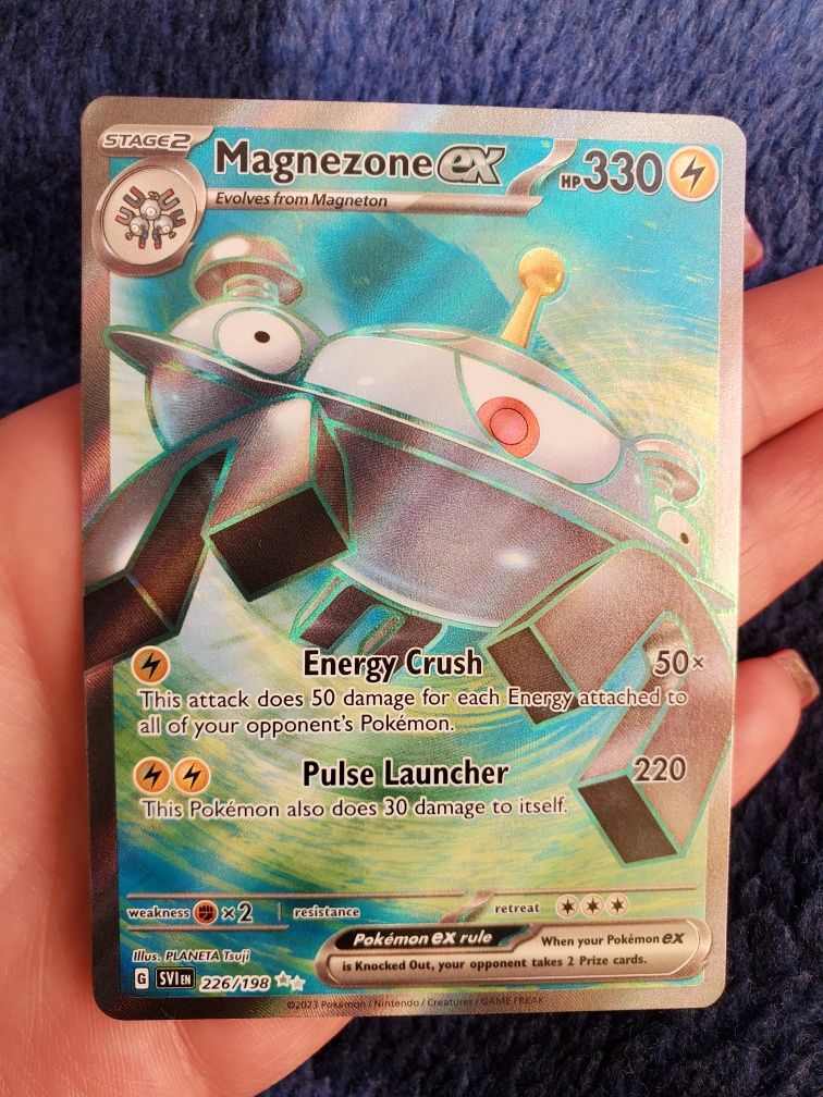 Karta Pokemon TCG Magnezone EX 226/198 Nowa oryginalna