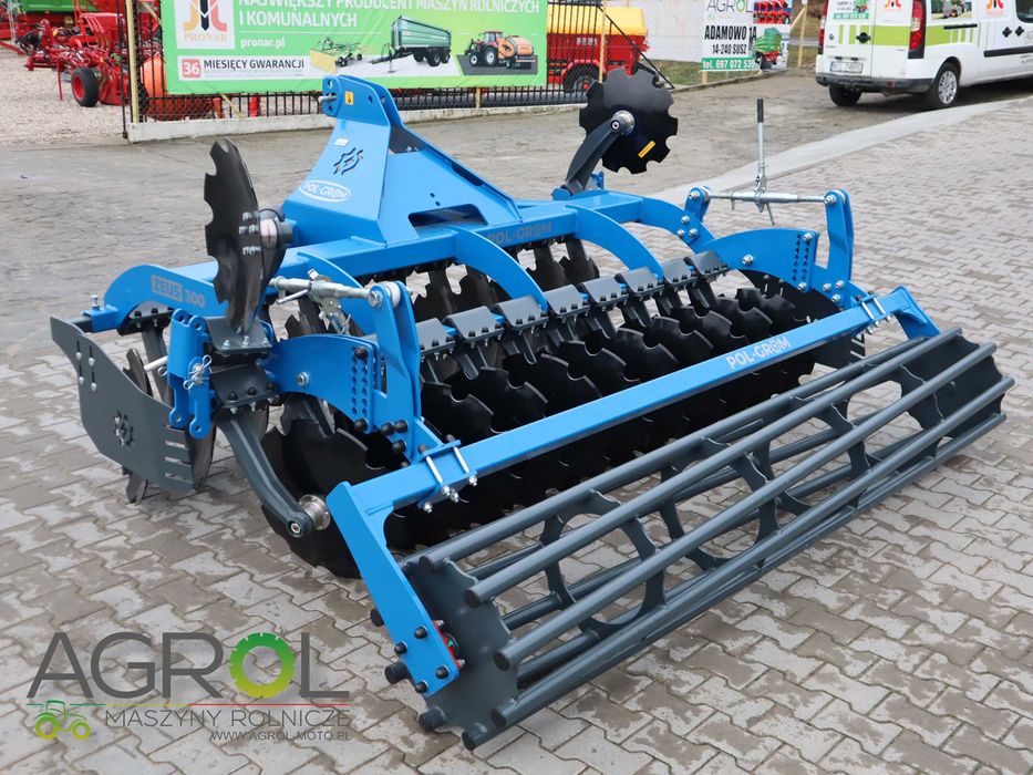 Brona talerzowa  PolGrom BTZ Zeus  2.5, 2.7, 3.0 M Btl Agrofaktory