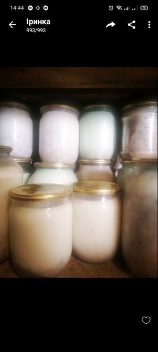 Смалець свинячий  (чистий або зі шкварками)