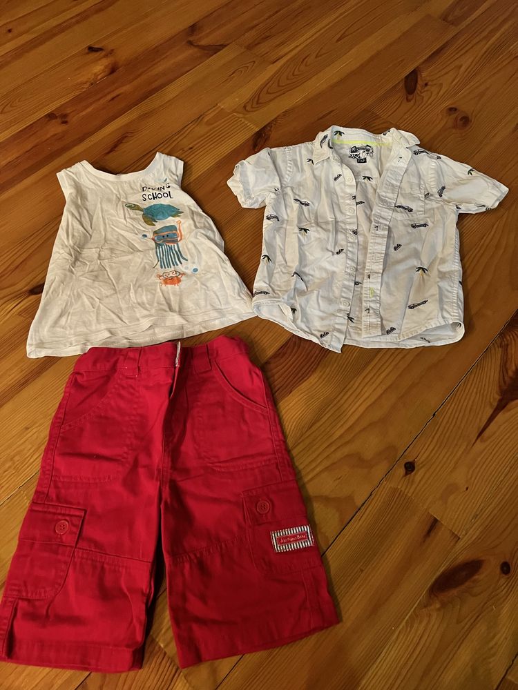 Пакет літнього одягу на хлопчика 1,5-2 роки