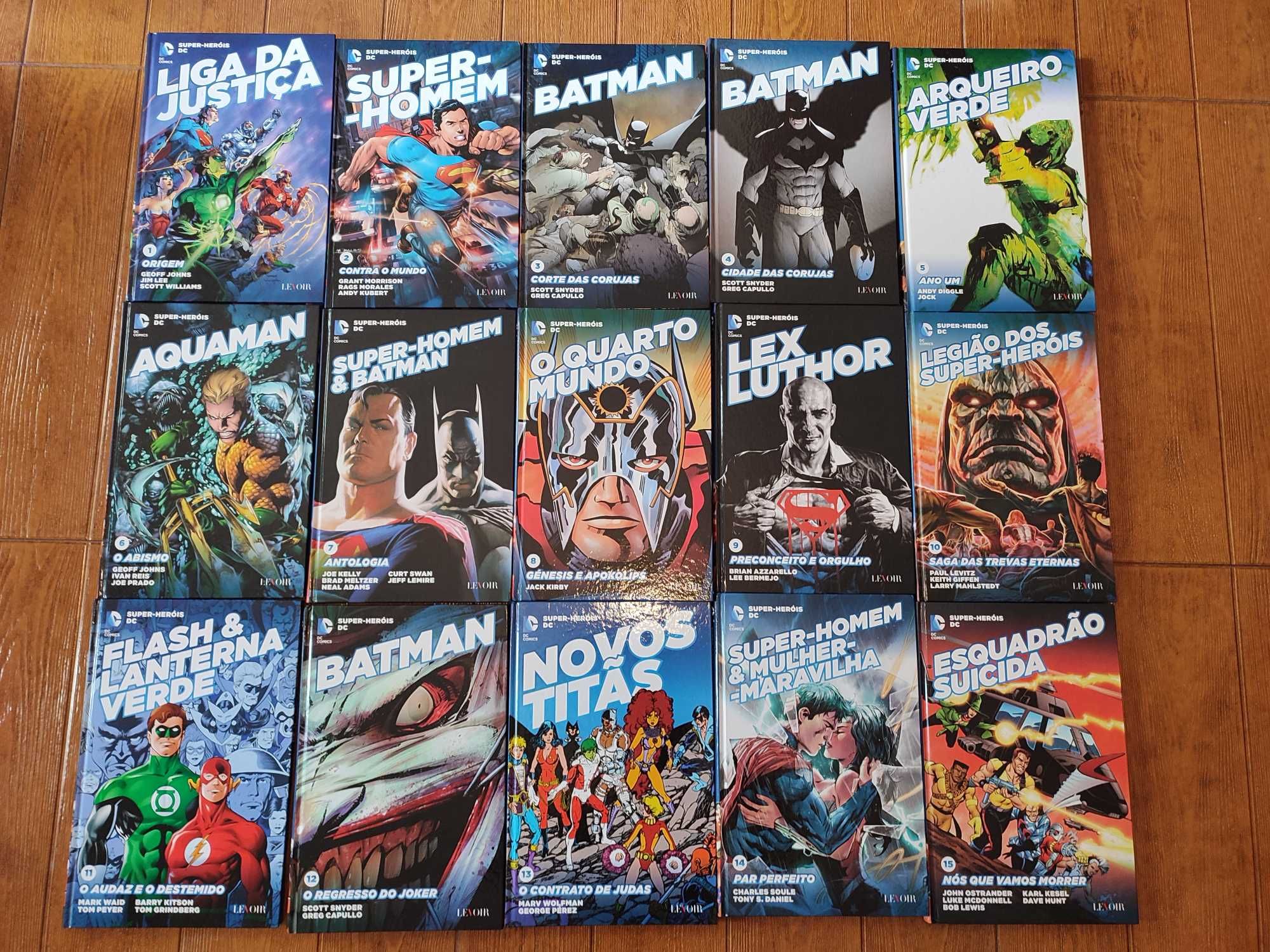 Super Heróis DC: todos os volumes da coleção!
