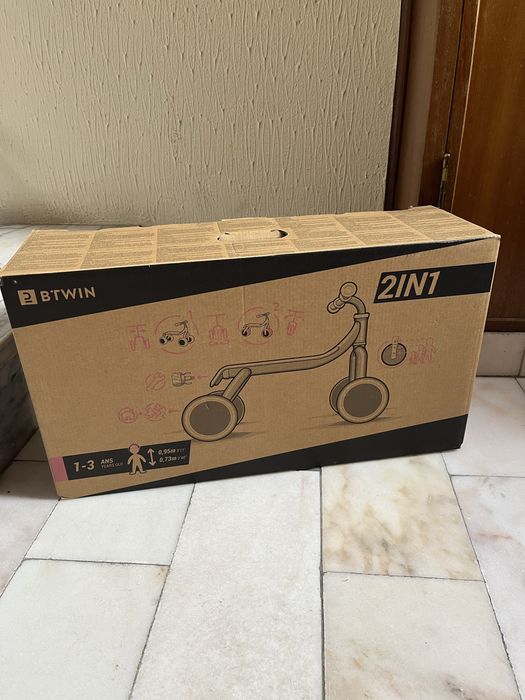 Triciclo/Bicicleta evolutiva - 2 em 1