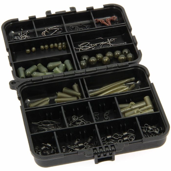 Zestaw akcesorii karpiowych NGT Loaded Carp Terminal Tackle Box 175 s