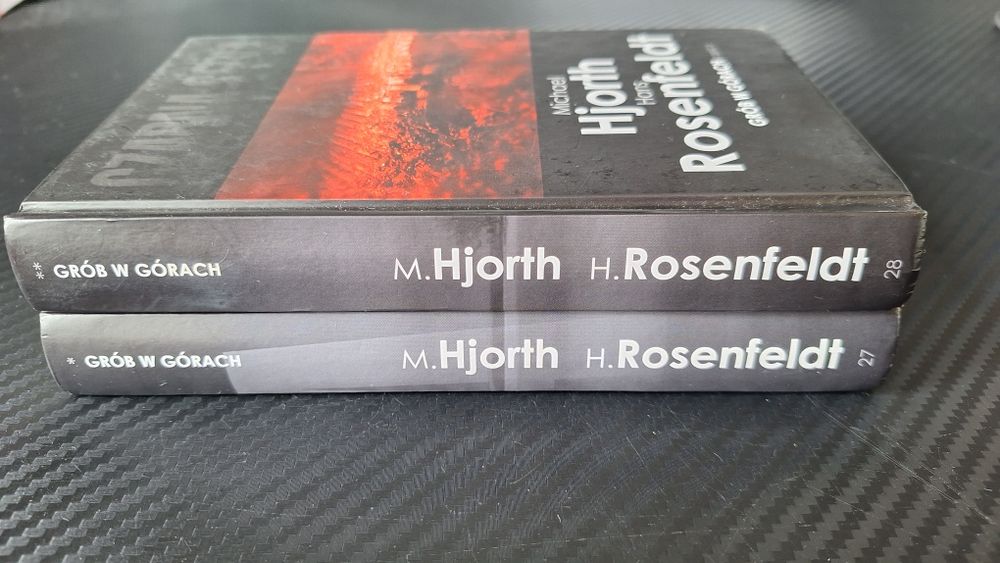 Michael Hjorth Hans Rosenfeldt - Grób w górach Część 1 i 2 czarna seri